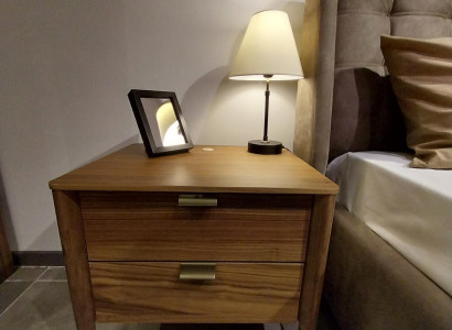 Bedroom Side table luxury Bedside table Art deco style Wood hotel new
